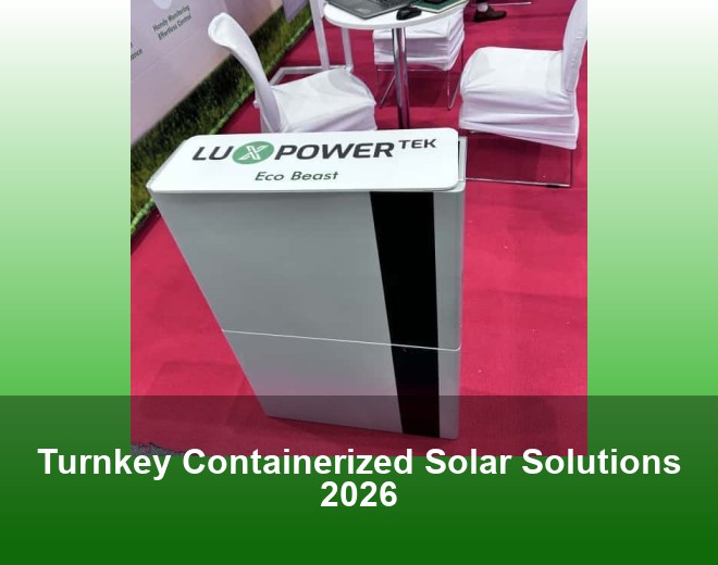 Turnkey Containerized Solar Solutions 2026