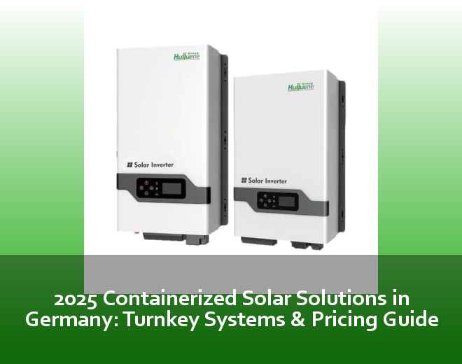 2025 Containerized Solar Solutions in Germany: Turnkey Systems & Pricing Guide