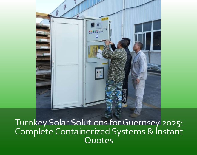 Turnkey Solar Solutions for Guernsey 2025: Complete Containerized Systems & Instant Quotes