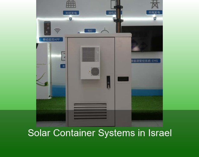 Solar Container Systems in Israel