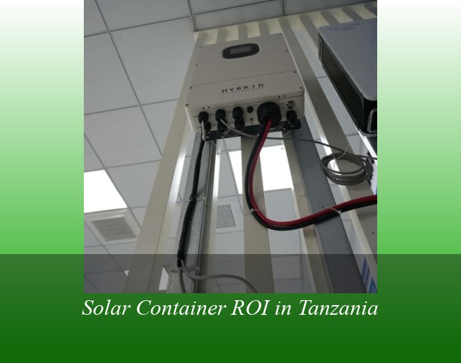 Solar Container ROI in Tanzania