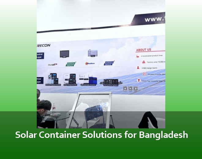 Solar Container Solutions for Bangladesh