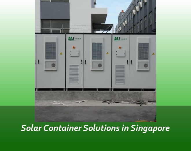 Solar Container Solutions in Singapore