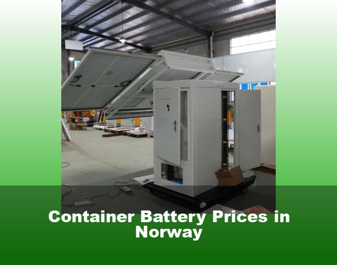 Container Battery Prices in Norway