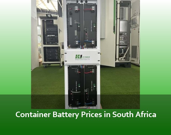 Container Battery Prices in South Africa