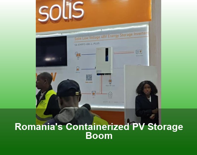 Romania's Containerized PV Storage Boom