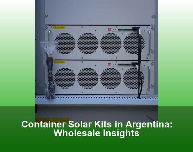 Container Solar Kits in Argentina: Wholesale Insights