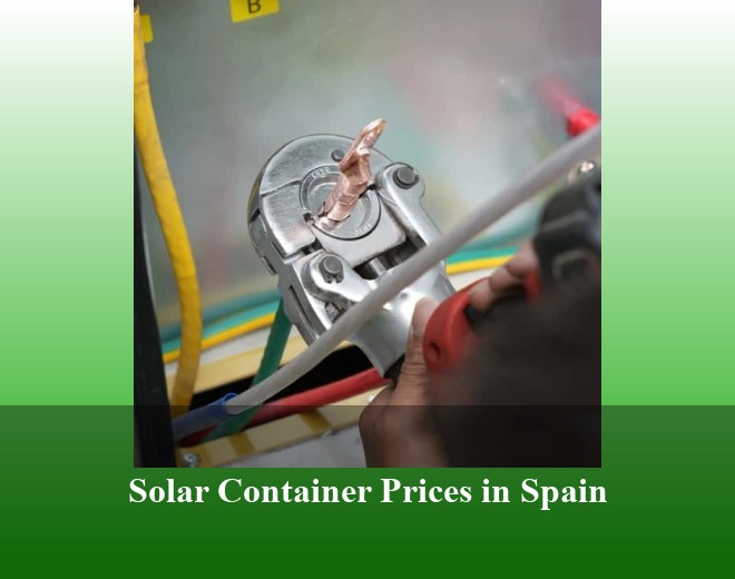 Solar Container Prices in Spain