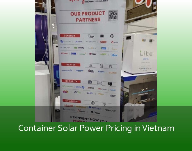Container Solar Power Pricing in Vietnam