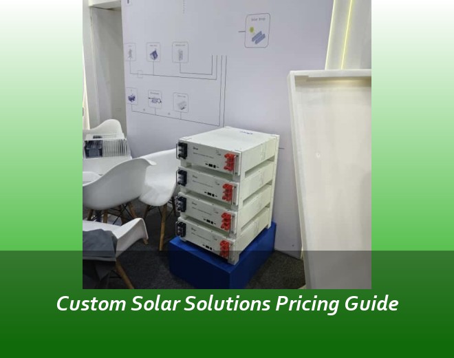 Custom Solar Solutions Pricing Guide