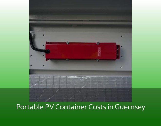 Portable PV Container Costs in Guernsey