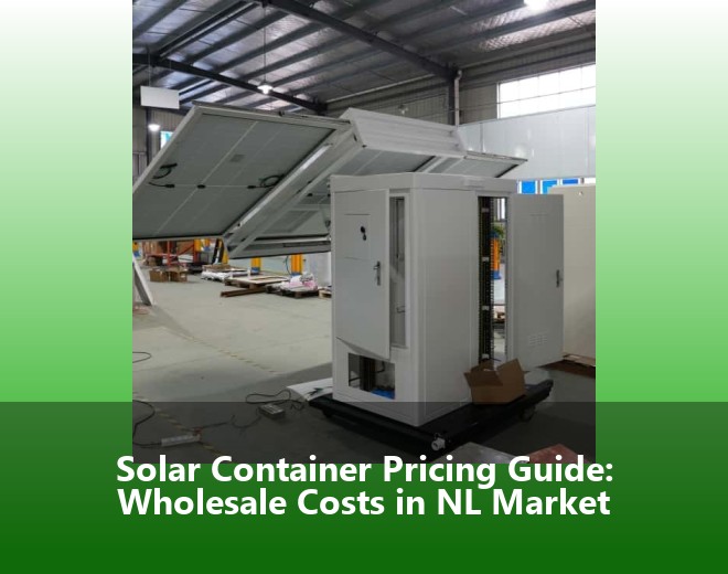 Solar Container Pricing Guide: Wholesale Costs in NL Market