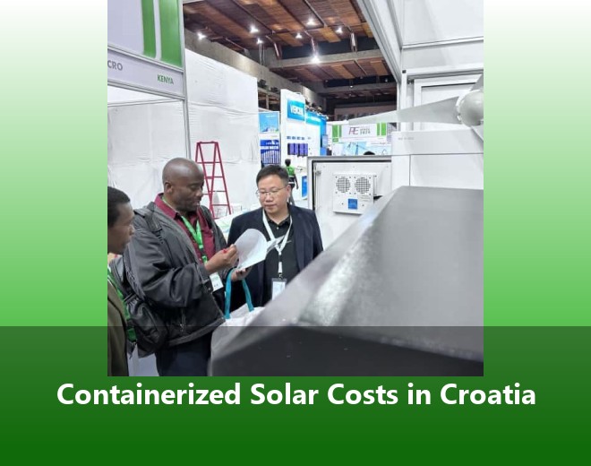 Containerized Solar Costs in Croatia